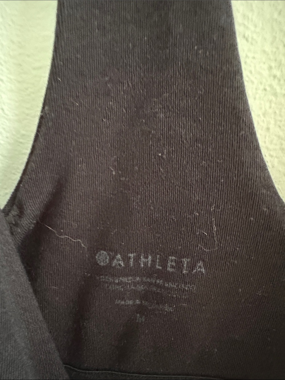 Athleta Black Racerback Bralette - Women - Picture 2 of 3